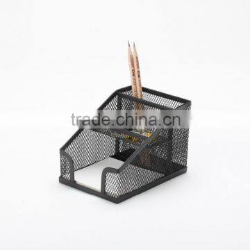 B82399 high quality back to school metal mesh office desk organizer