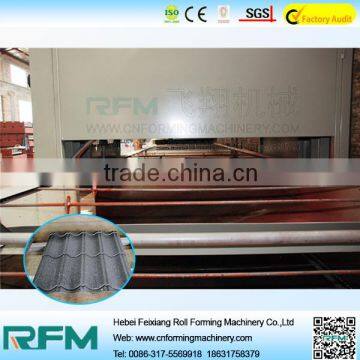 Stone-coated Machine, Steel Stone Roof Tile Roll Forming Machine