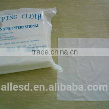 class 100-1000 dustfree microfiber clean room wipe