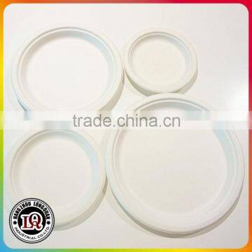 Wholesale Sugarcane Bagasse Round Compostable Tray