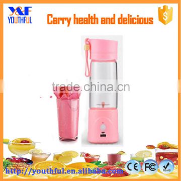 Best price power bank orange juice squeezer blenders and juicers with USB