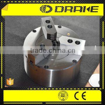 3 jaw solid built-in cylinder cnc rotary pneumatic air drill chuck small