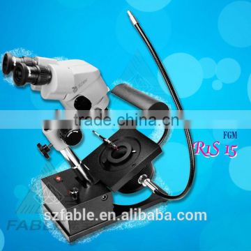 Adjustable Binocular Jewelry microscope for student, gemologist