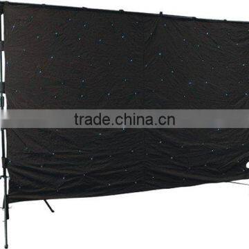 LED star cloth curtain, Single color or mixing color curtain,2014 new curtain