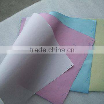 white blue pink yellow 55gsm NCR paper