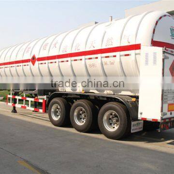 China Hot Sale Lpg Transport Tanker Truck Semi Trailer/gas Tank Trailer(propane) photo-2