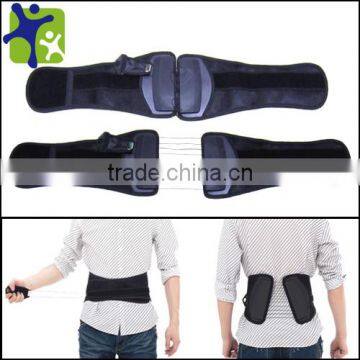 Waist support belt with fastening belt, medical back support with pulley function, spinal support belt for adult