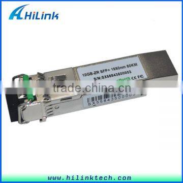 Optics 1550nm 80Km ZR 10G SFP with DDM