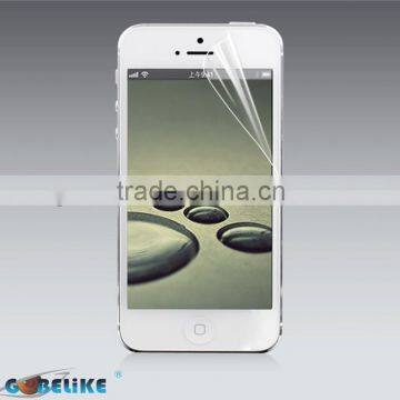 Clear high transparent screen protector for iPhone 5