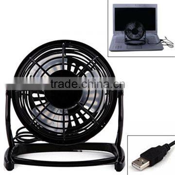 USB plastic fan mini portable desktop cooling desk quiet fan for computer laptop