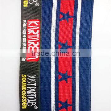 Custom made polyester webbing jacquard elastic bands