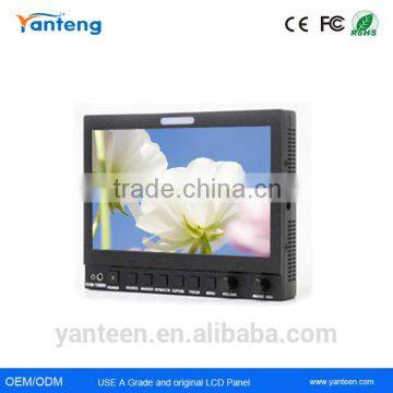 Aluminum constructure 7inch Top Camera SDI Monitor with with light weight