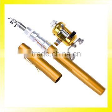 1.6 Meter Pen Rod Set Pen Fishing Rod Trolling Reel photo-2