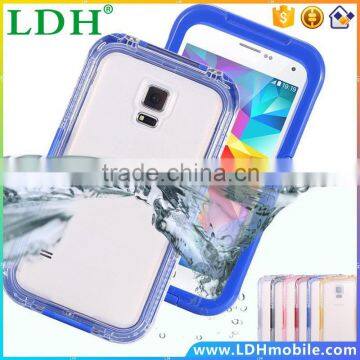 Waterproof Diving Case For Samsung Galaxy S6 G9200/ S6 Edge Clear Protective Front Back PC+ TPU Cover Accessories