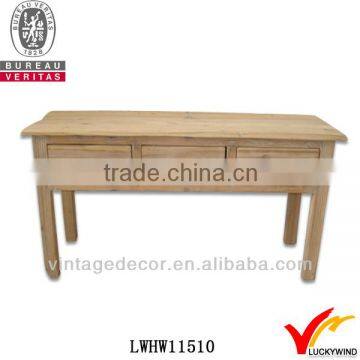 alibaba france style primitive solid wood corner desk