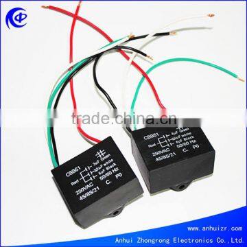 CBB61 ac metallized film capacitor for fan