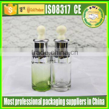 30ml 50ml luxury empty glass essential oil dropper bottles with dripper and pipette