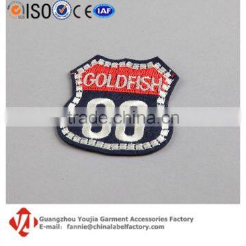 High Quality Self Adhesive Embroidery Patch Iron On Badge