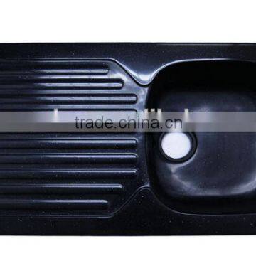 black acrylic Solid Surface Kitchen Sink, ,artificial stone sink,wash basin