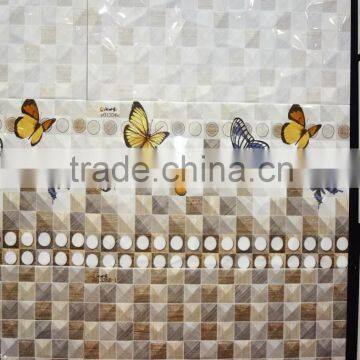 250x400 mm High quality non- slip ceramic floor tiles ceramic wall tile types of tiles for bathroom