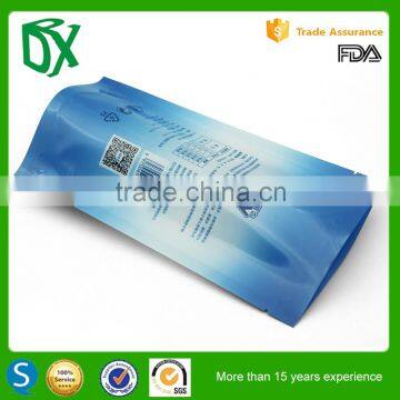 Stand up Zip Lock Top Bag Liquid Bag Bottom Gusset Plastic Package Bag photo-4