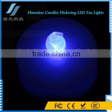 Wholesale Flameless Candles Flickering LED Tea Lights Blue photo-5