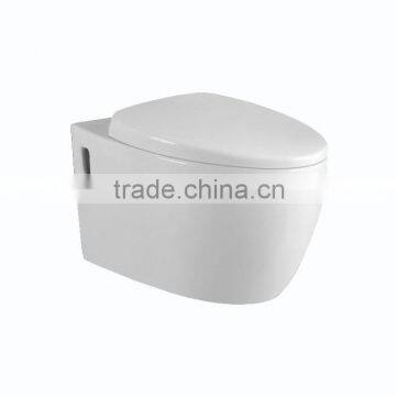 Round Wall Mounted Toilet Bowl