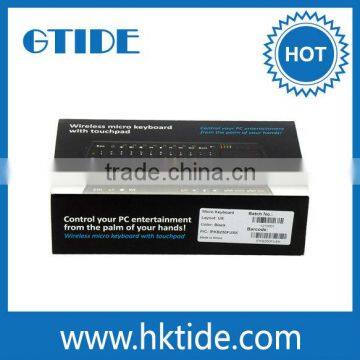 Rechargeable Usb Port Abs Backlit Mini Bluetooth Keyboard With Touchpad for Ipad photo-6