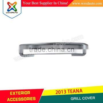 FITS 2013-2015 ALTIMA TEANA CHROME FRONT GRILL LOWER BUMPER BILLET TRIMS OVERLAYS