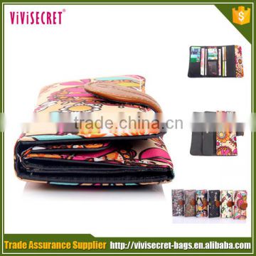 vivisecret the latest design promotion nylon trifold wallets