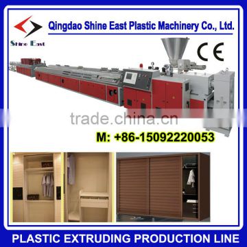 Plastic Machine PVC Cabinet Board Extruder Extruding Line