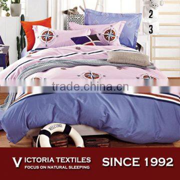 Brand New Purple Pink Patchwork Bedding Set 100% Cotton
