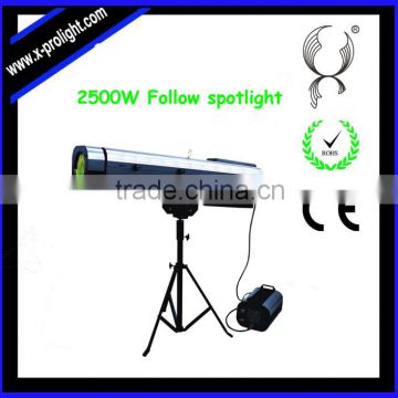 XPRO excellent quality Manual 2500w follow spot lights