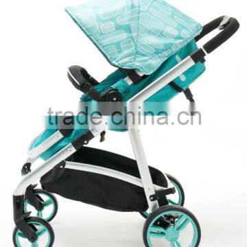 2016 wholesale custom good 2 in 1 baby stroller with solid wheel