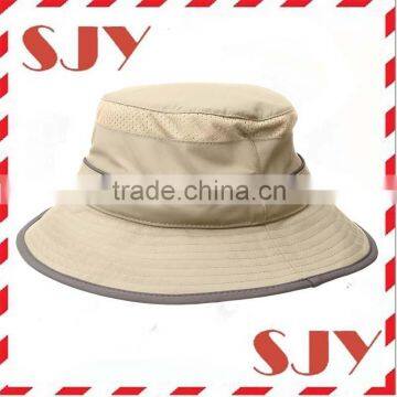 High quality sun protection 100% polyester bucket hat