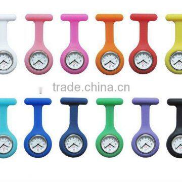 high quality eco-friendly waterproof nurse silicone watch