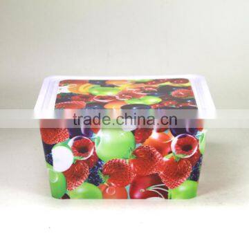 Square shaped food fresh keeping box