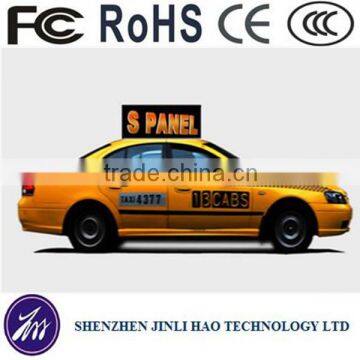 Taxi Advertisement Outdoor Programmable LED Signs