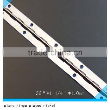 High Quality Iron Nickel Plated Piano Hinge