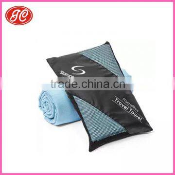 Elastic band packing microfiber embossed towel