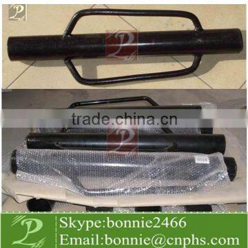 Bitumen coated post driver for T post
