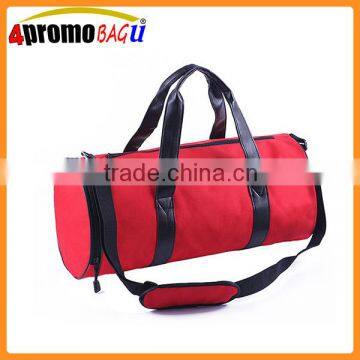 Unisex custom duffle bag gym fitness bag with shoes compartment