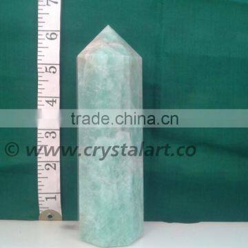 AMAZONITE BIG SIZE OBELISK POINT