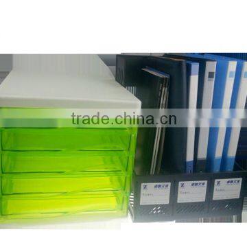 5 drawers plastic filing Cabinet for office using
