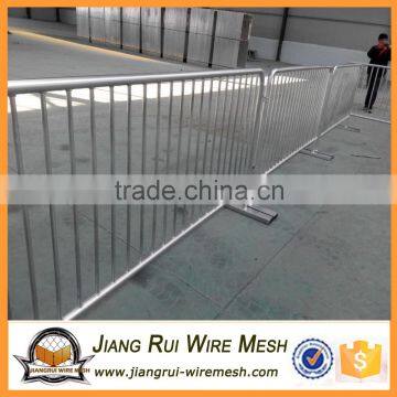 Portable galvanized Steel Traffic Crowd Control Barrier for Road