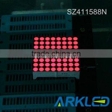 1.5inch Elevator 8*8 Blue Color Common Andoe Dot Matrix Led Display,RGB,scroling photo-3