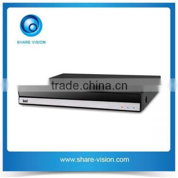 professional industrial 24ch 2U onvif support 8 sata h.264 stand alone nvr system