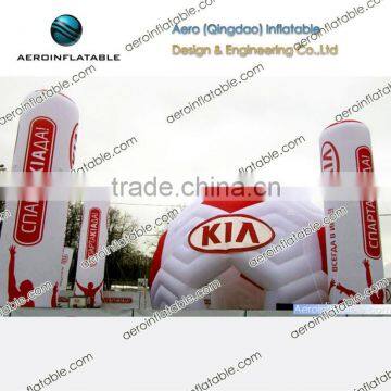 Hot-selling commerical advertising inflatable led pillar