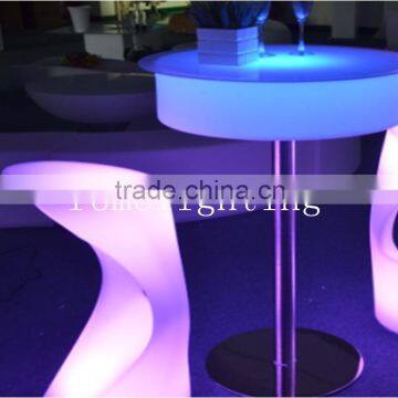 Nightclub LED Furniture Glowing Bar Table 16 Colors Changeable