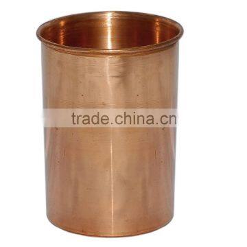 Copper Cup Mug water drinking Tumbler SGS , FDA